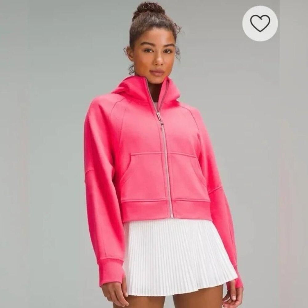 Lululemon | Lululemon Scuba Oversized Full-Zip Hoodie Glaze Pink Size M/L